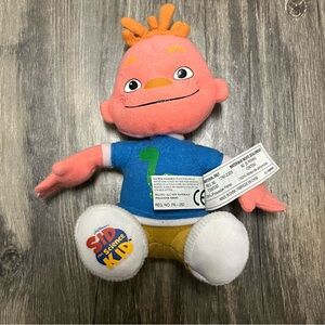 Sid the Science kid Gerald 6” plush dolls PBS Kids show Jim Henson